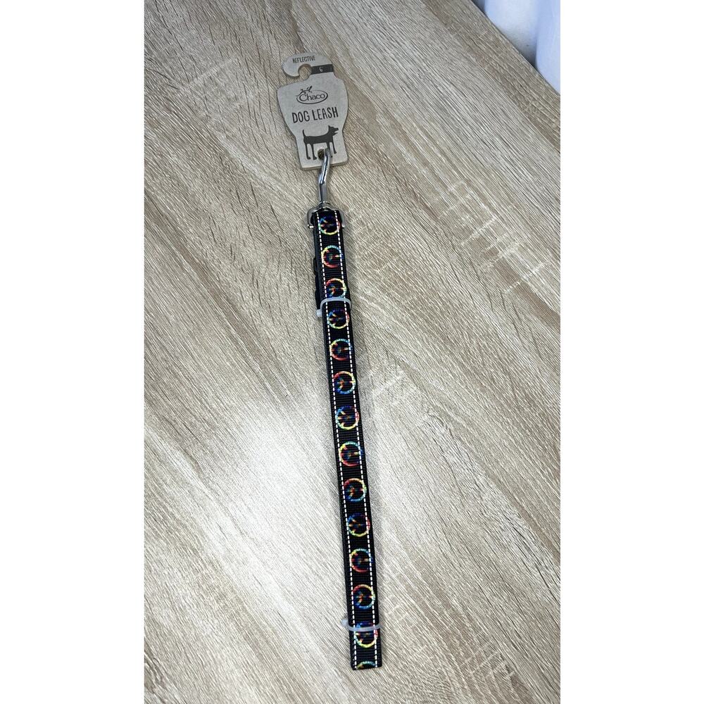 Chaco Dog Leash 6" long 0.75" wide NWT Peace Signs (B140207)